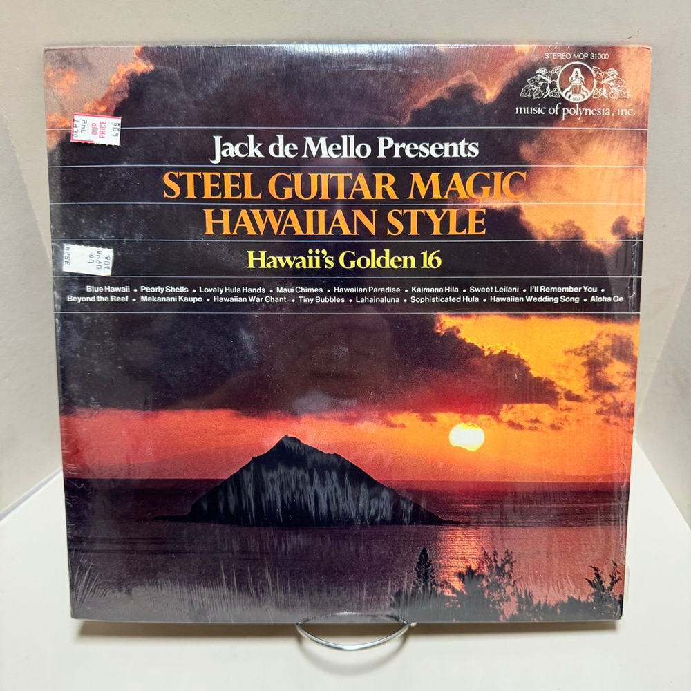 1978 Music Of Polynesia Vinyl Record LP Jack de Mello “Hawail's
Golden 16”